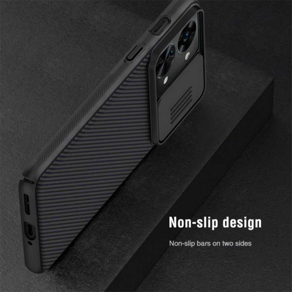 Hoesje voor OnePlus Nord 2T 5G Nokkenscherm Nillkin