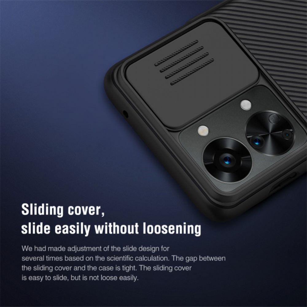Hoesje voor OnePlus Nord 2T 5G Nokkenscherm Nillkin