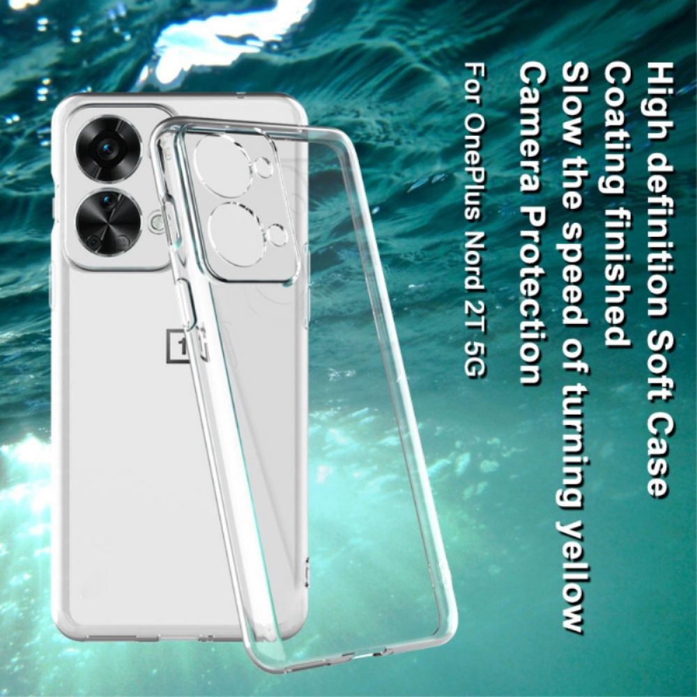 Hoesje voor OnePlus Nord 2T 5G Transparante Imak