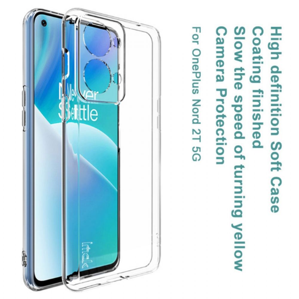 Hoesje voor OnePlus Nord 2T 5G Transparante Imak