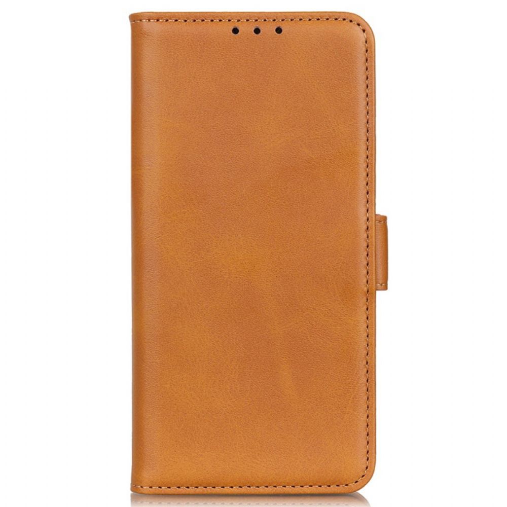 Leren Hoesje voor OnePlus Nord 2T 5G Dubbele Sluiting