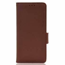 Leren Hoesje voor OnePlus Nord 2T 5G Lychee-textuur