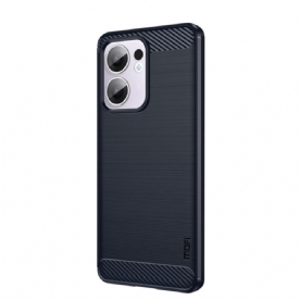 Case Hoesje Oppo Reno 13f 4g / 5g / 13 Fs 5g Telefoonhoesje Geborsteld Koolstofvezel