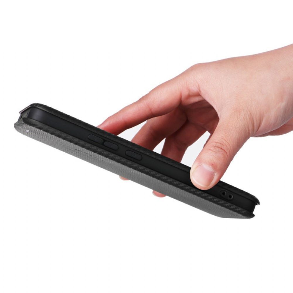 Folio-hoesje Oppo Reno 13f 4g / 5g / 13 Fs 5g Koolstofvezel