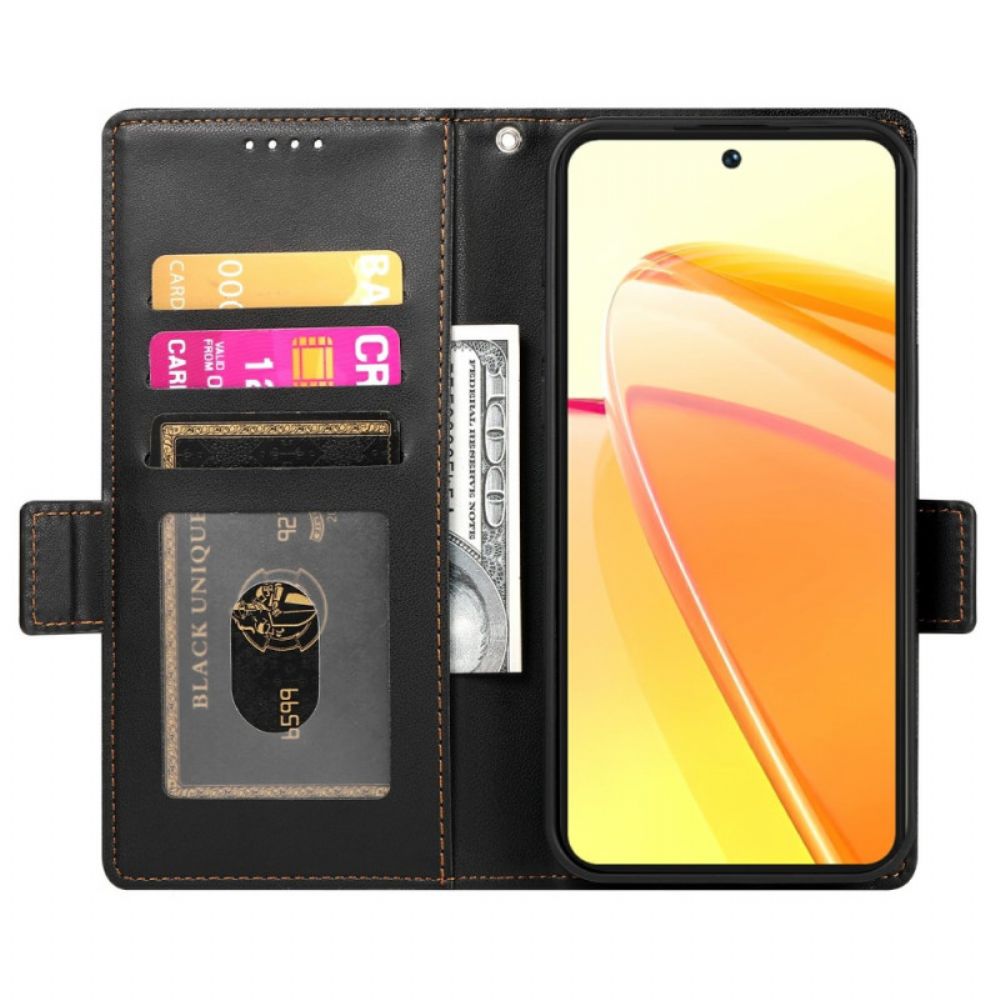 Folio-hoesje Oppo Reno 13f 4g / 5g / 13 Fs 5g Telefoonhoesje Decoratieve Klinknagel