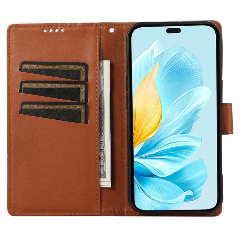 Folio-hoesje Oppo Reno 13f 4g / 5g / 13 Fs 5g Telefoonhoesje Strepen