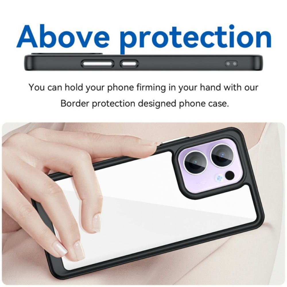 Hoesje Oppo Reno 13f 4g / 5g / 13 Fs 5g Hybride Bescherming Hoesje