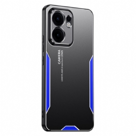 Hoesje Oppo Reno 13f 4g / 5g / 13 Fs 5g Metaaleffect Bescherming Hoesje