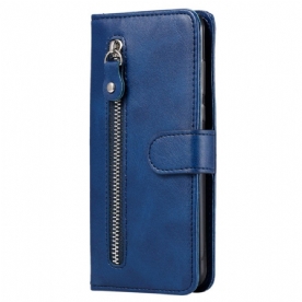 Leren Hoesje Oppo Reno 13f 4g / 5g / 13 Fs 5g Etui Met Rits Bescherming Hoesje