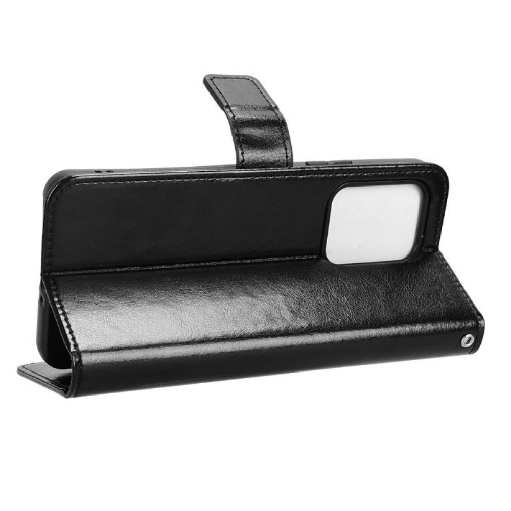 Leren Hoesje Oppo Reno 13f 4g / 5g / 13 Fs 5g Opvallend Imitatieleer Bescherming Hoesje