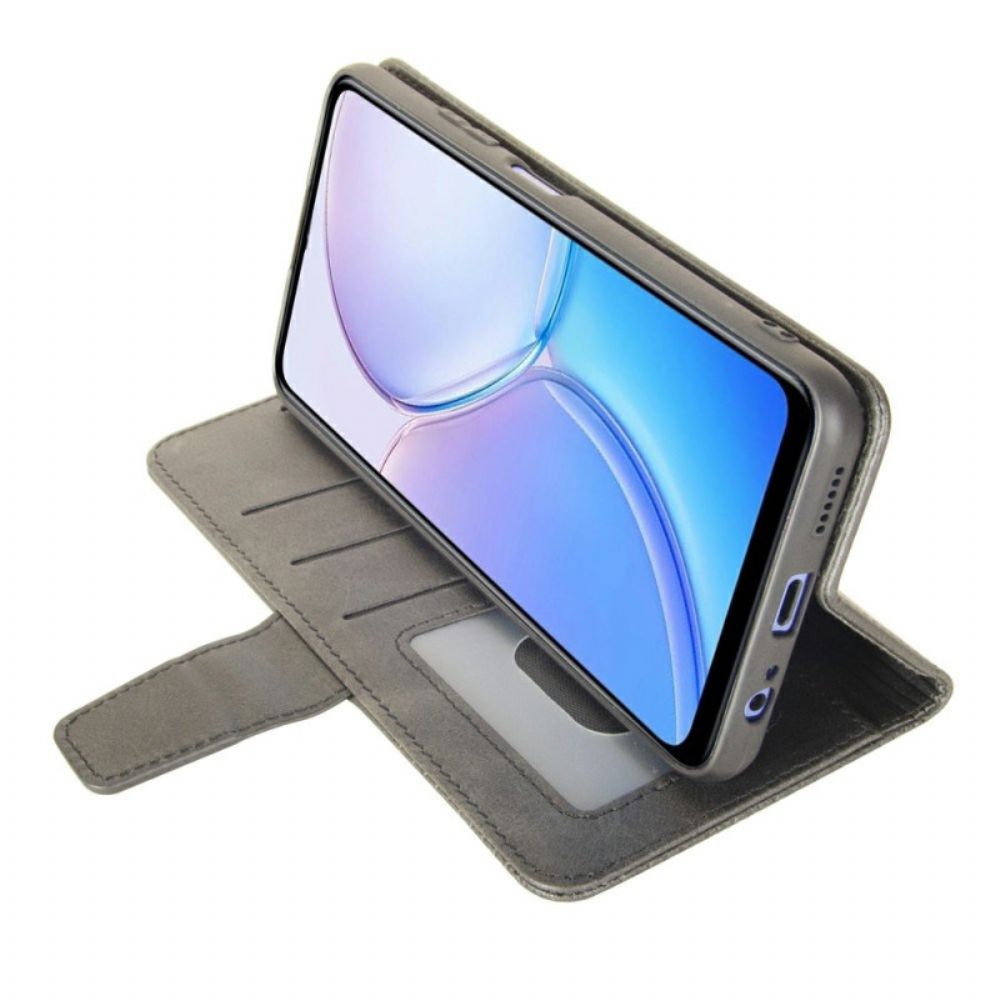 Leren Hoesje Voor Oppo Reno 13f 4g / 5g / 13 Fs 5g Idewei Strepen