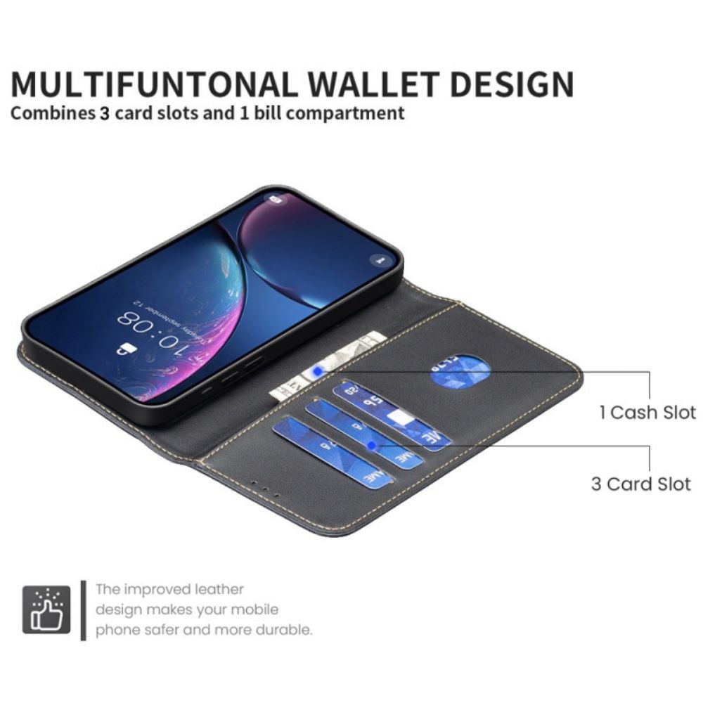 Leren Hoesje Voor Oppo Reno 13f 4g / 5g / 13 Fs 5g Kunstleer Binfen Kleur