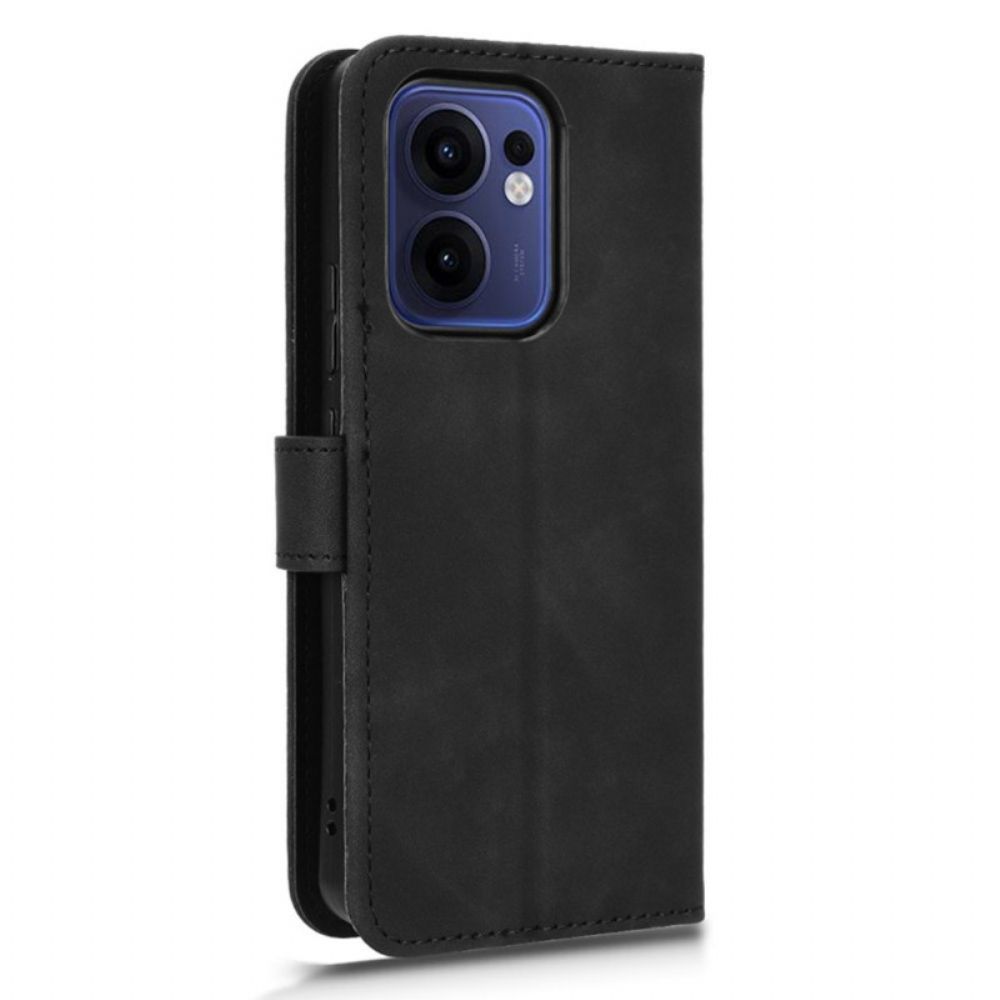 Leren Hoesje Voor Oppo Reno 13f 4g / 5g / 13 Fs 5g Suède-effect