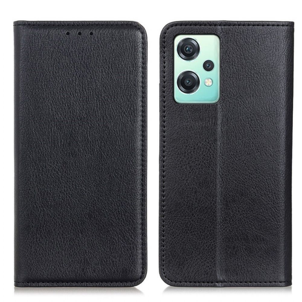 Bescherming Hoesje voor OnePlus Nord CE 2 Lite 5G Folio-hoesje Gespleten Lychee Leer