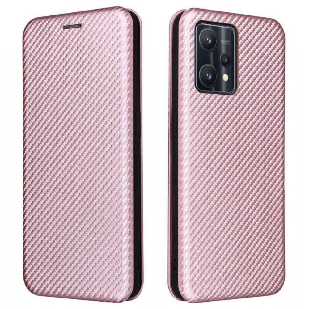 Bescherming Hoesje voor OnePlus Nord CE 2 Lite 5G Folio-hoesje Koolstofvezeltextuur
