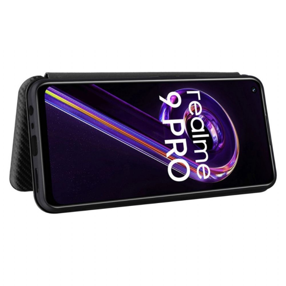 Bescherming Hoesje voor OnePlus Nord CE 2 Lite 5G Folio-hoesje Koolstofvezeltextuur