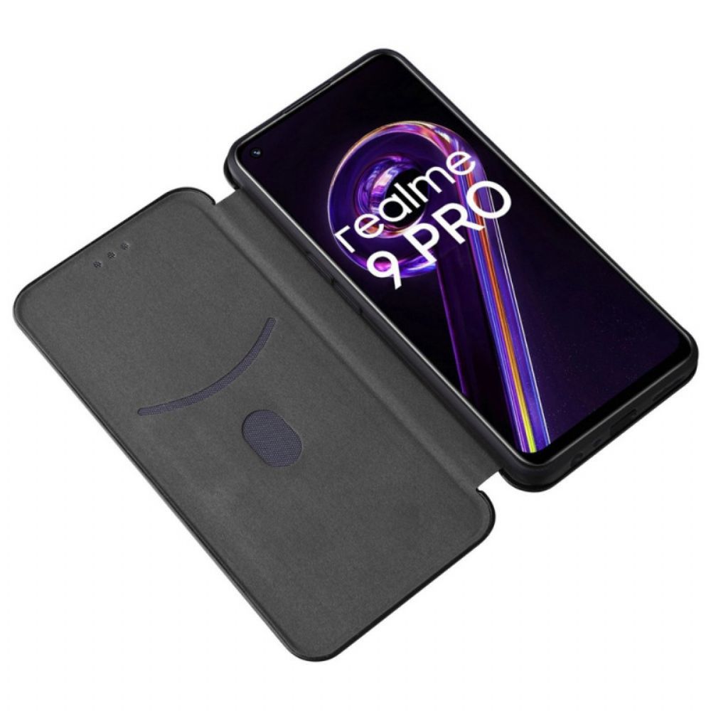 Bescherming Hoesje voor OnePlus Nord CE 2 Lite 5G Folio-hoesje Koolstofvezeltextuur