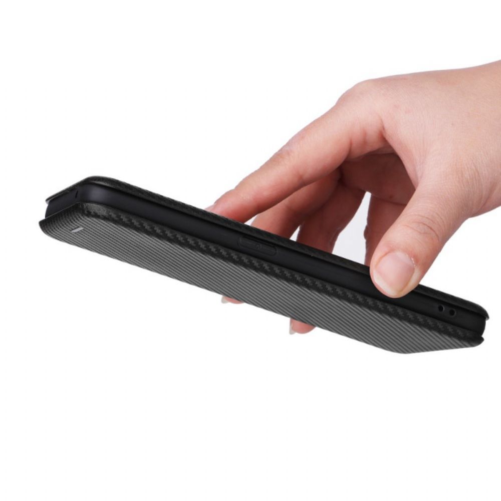 Bescherming Hoesje voor OnePlus Nord CE 2 Lite 5G Folio-hoesje Koolstofvezeltextuur