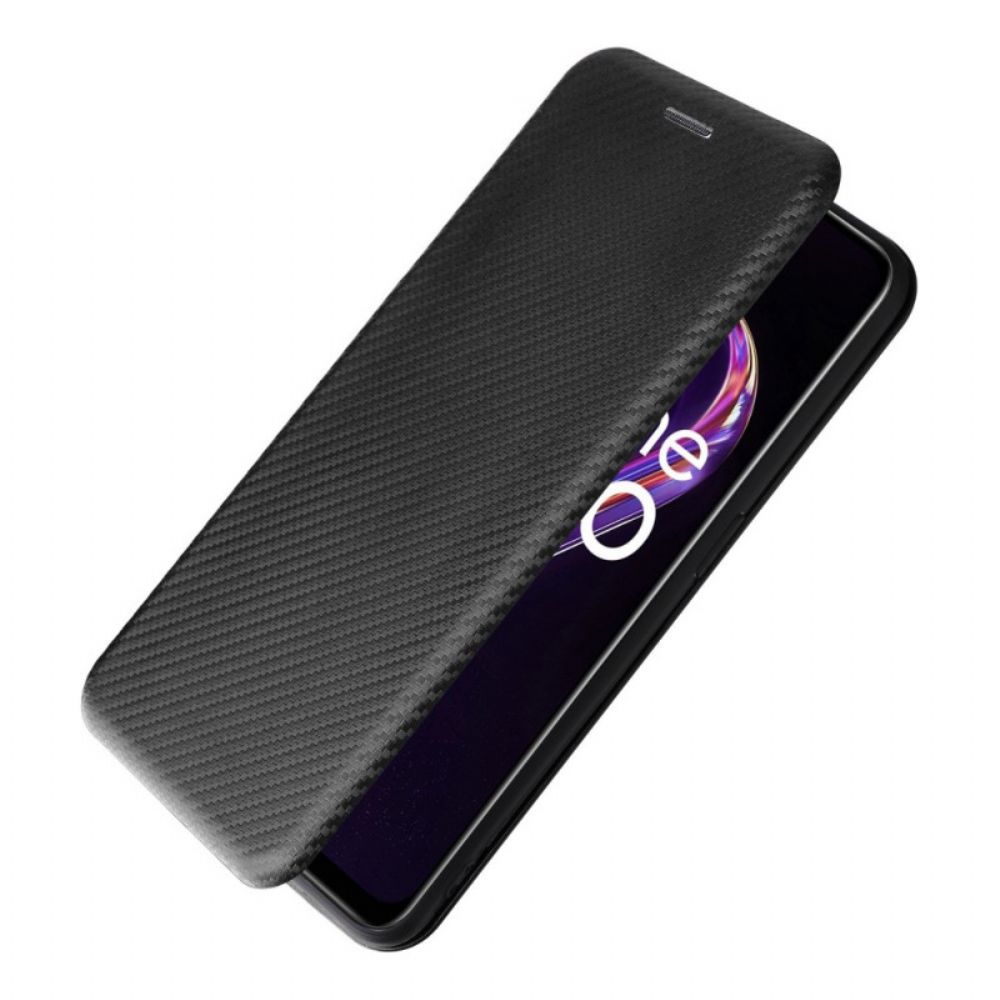 Bescherming Hoesje voor OnePlus Nord CE 2 Lite 5G Folio-hoesje Koolstofvezeltextuur