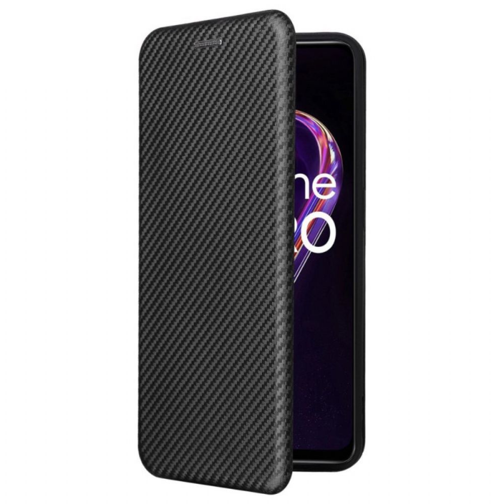 Bescherming Hoesje voor OnePlus Nord CE 2 Lite 5G Folio-hoesje Koolstofvezeltextuur
