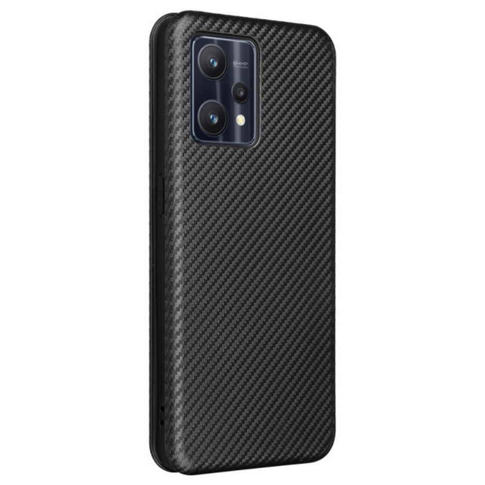 Bescherming Hoesje voor OnePlus Nord CE 2 Lite 5G Folio-hoesje Koolstofvezeltextuur
