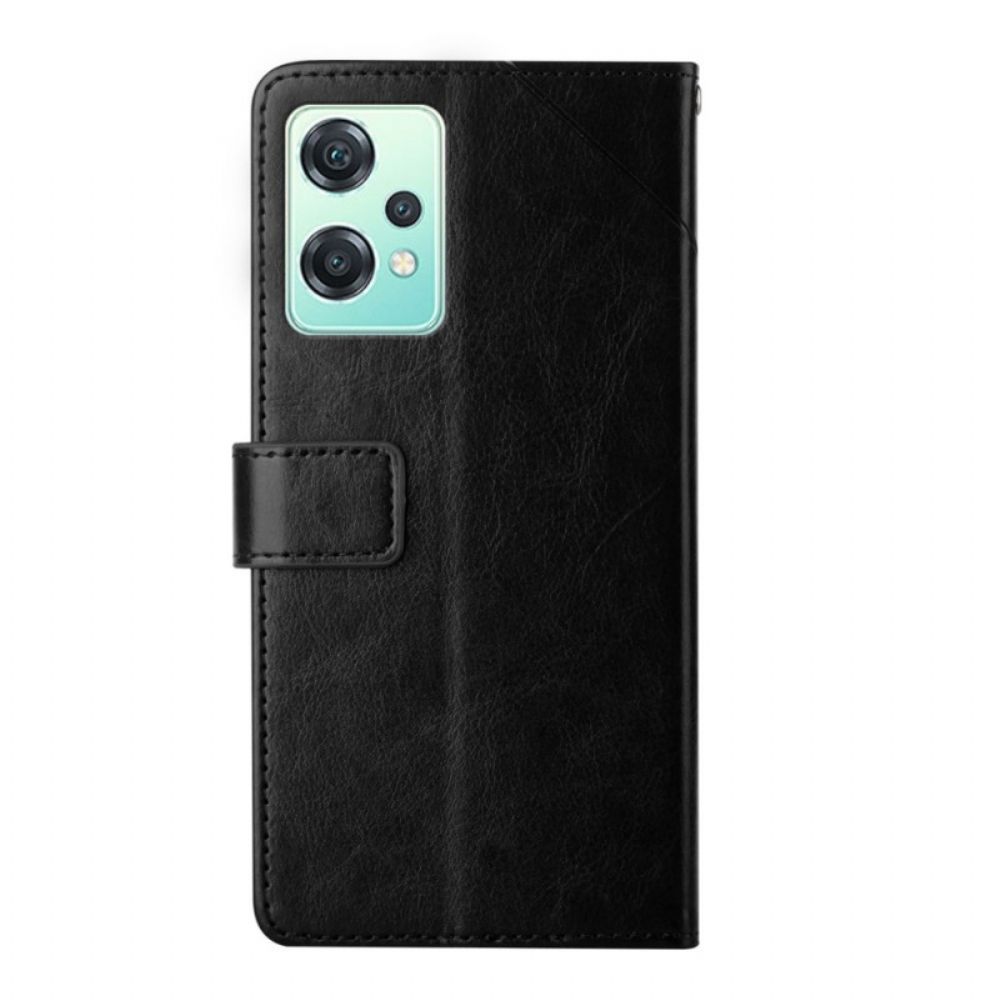 Folio-hoesje voor OnePlus Nord CE 2 Lite 5G Stijlleer Y-ontwerp