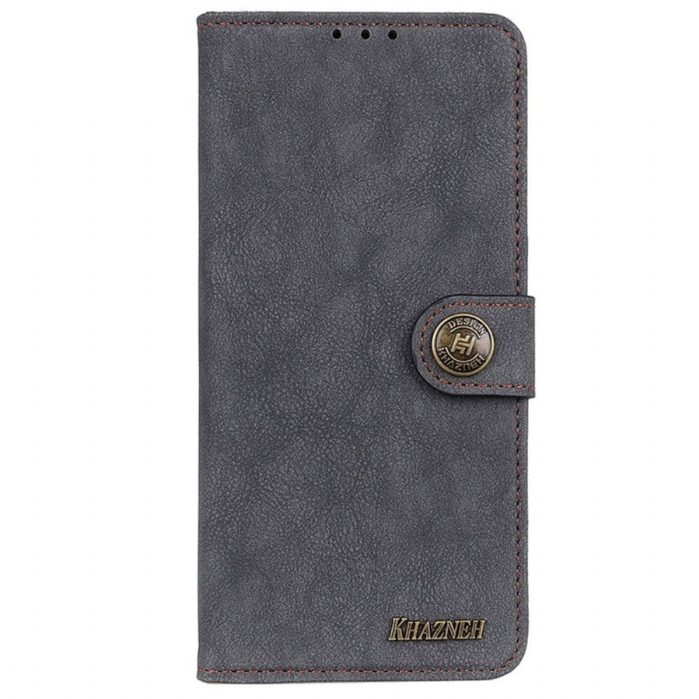 Folio-hoesje voor OnePlus Nord CE 2 Lite 5G Vintage Splitleer Khazneh