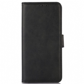 Leren Hoesje voor OnePlus Nord CE 2 Lite 5G Uni Leereffect