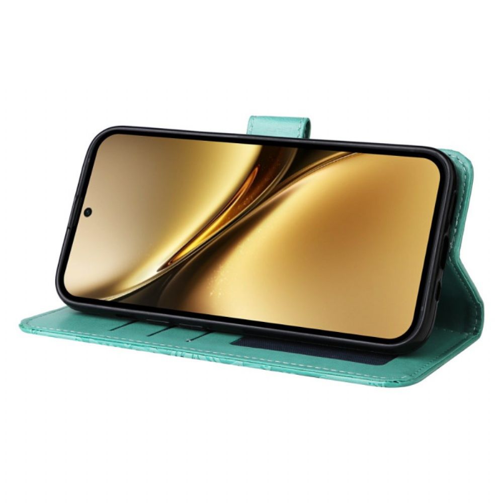 Folio-hoesje Vivo X200 Pro Zonnebloempatroon