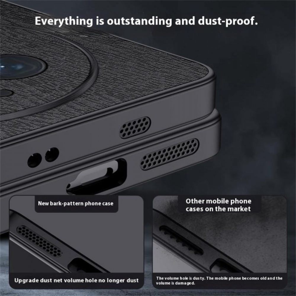 Hoesje Vivo X200 Pro Houtstructuur