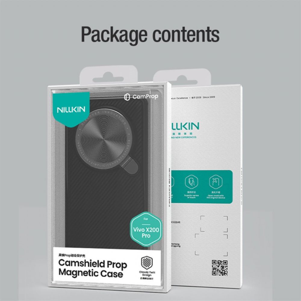 Hoesje Vivo X200 Pro Magsafe Camshield Prop Nillkin