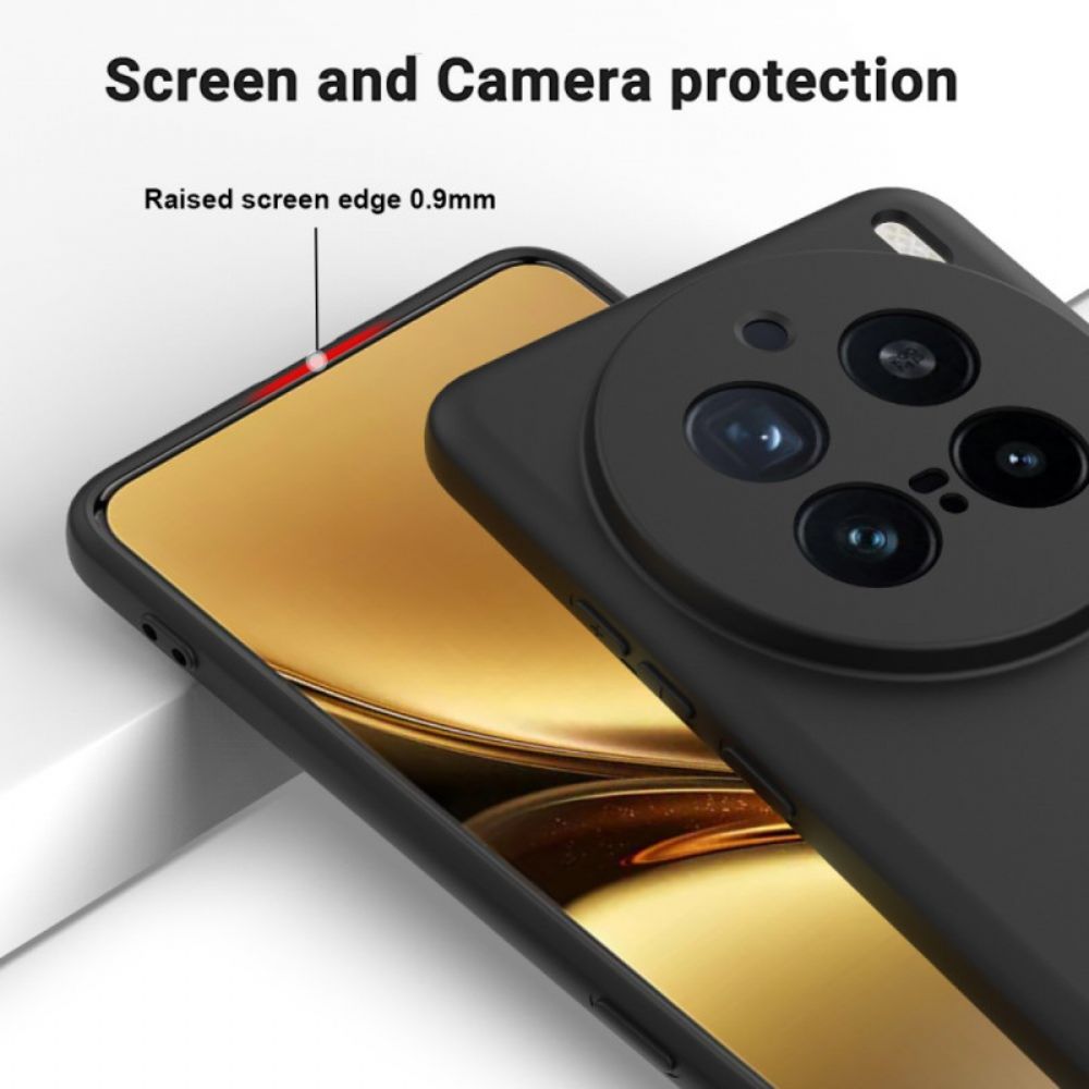 Hoesje Vivo X200 Pro Vloeibare Siliconen Band