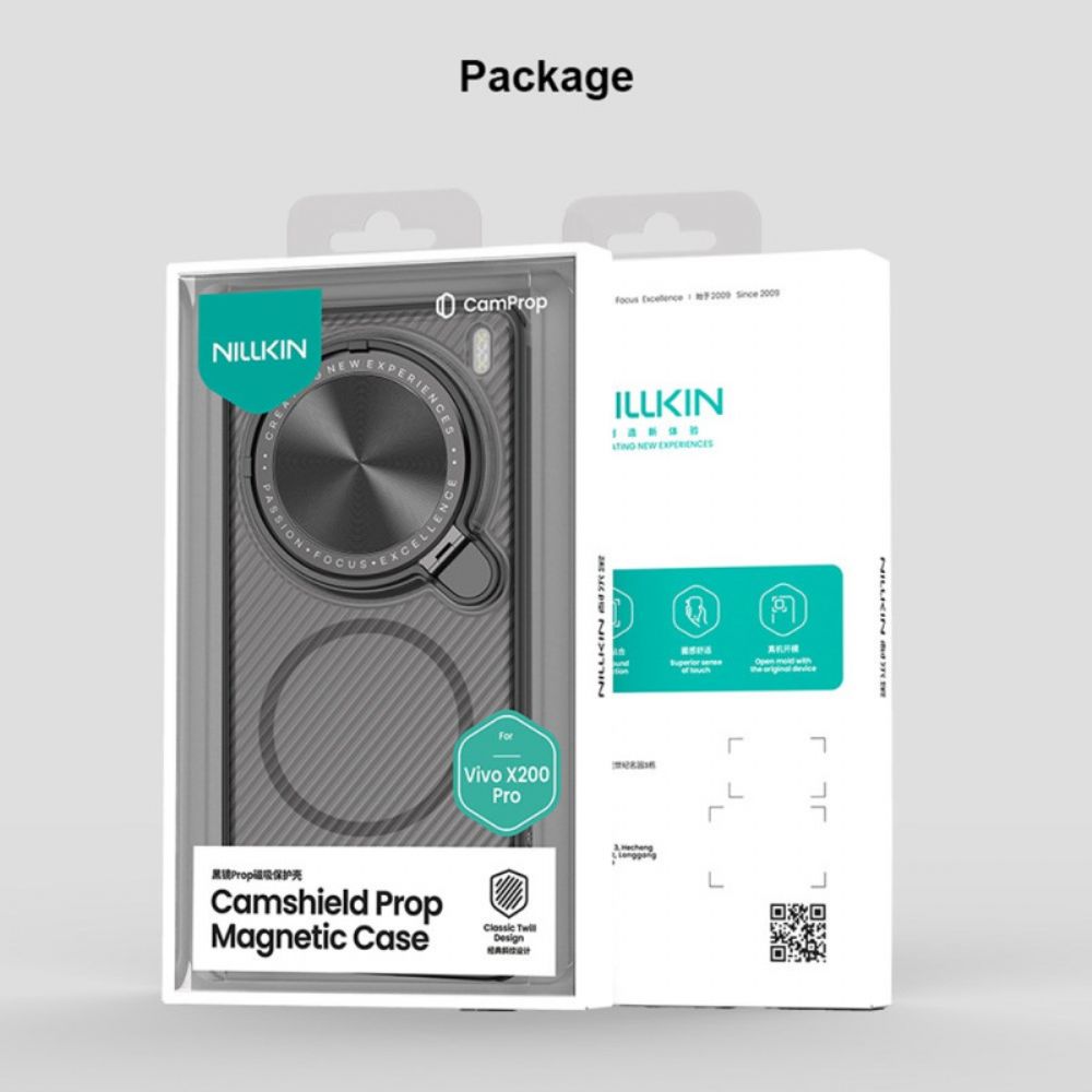 Hoesje Voor Vivo X200 Pro Magsafe Camshield Prop Magnetic Nillkin