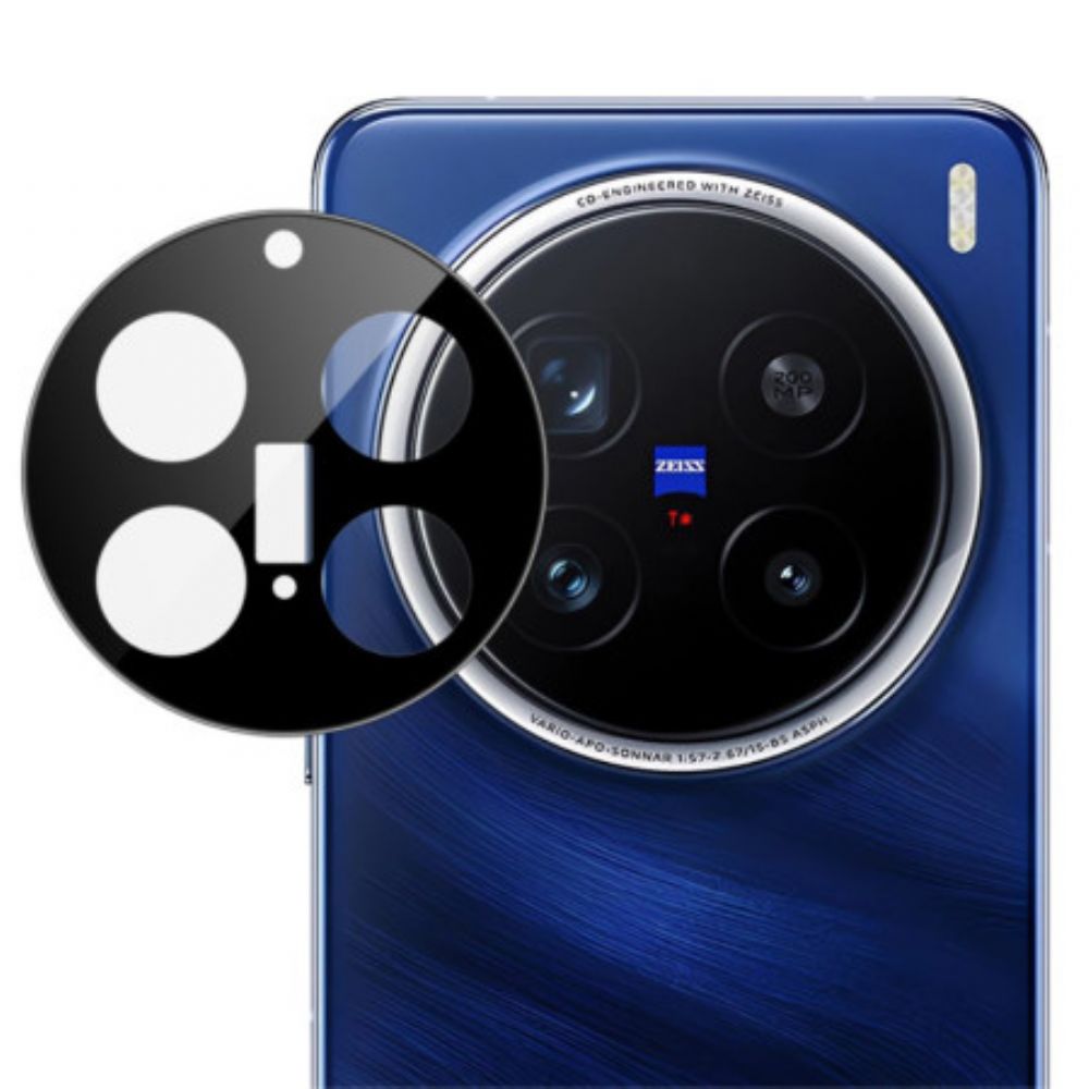 Lensbeschermer Van Gehard Glas Voor Vivo X200 Pro Met Zelfpositionerend Frame (zwarte Versie)