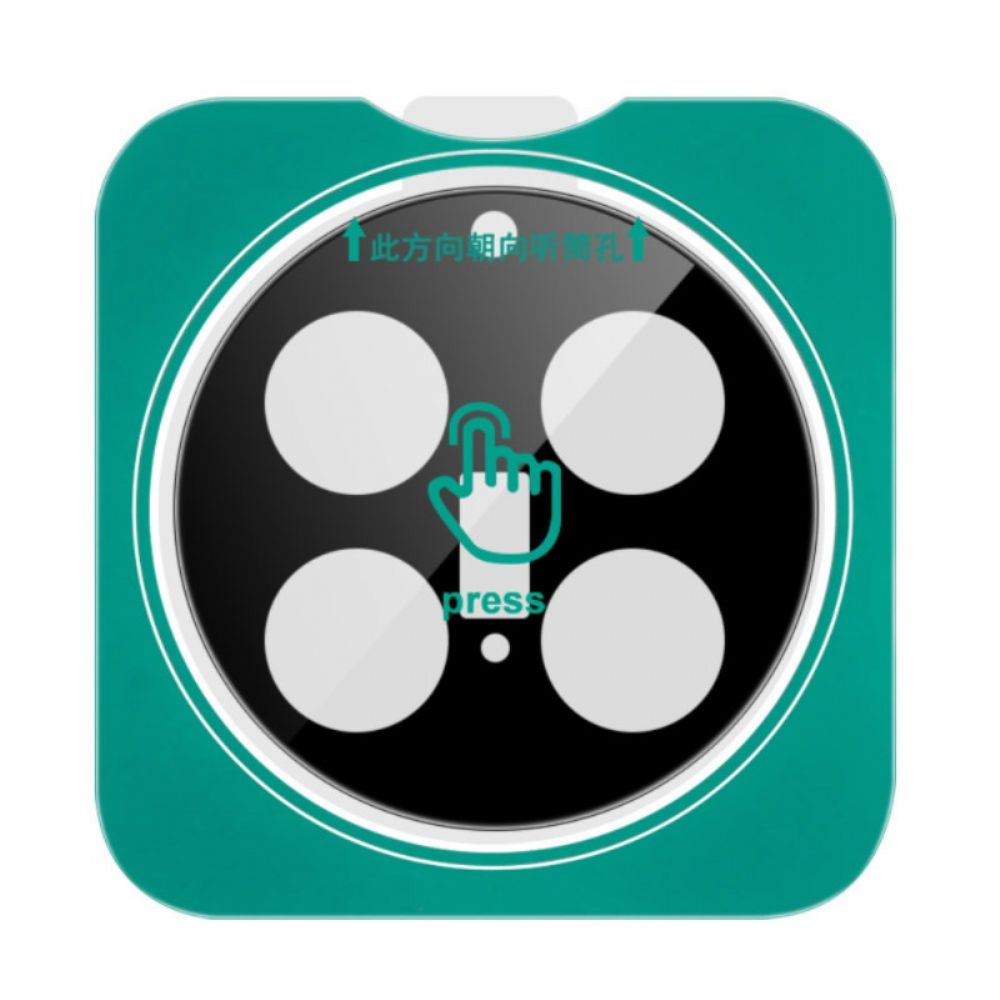 Lensbeschermer Van Gehard Glas Voor Vivo X200 Pro Met Zelfpositionerend Frame (zwarte Versie)