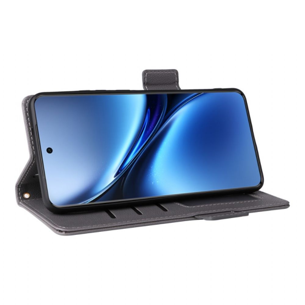 Leren Hoesje Vivo X200 Pro Kunstleren Band Bescherming Hoesje