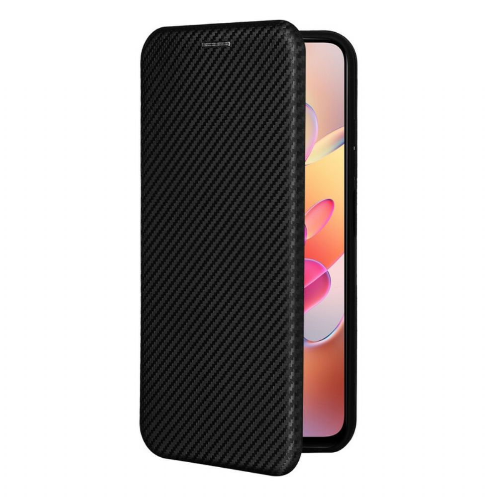 Bescherming Hoesje voor Xiaomi Redmi Note 10 5G / Poco M3 Pro 5G Folio-hoesje Gekleurde Koolstofvezel