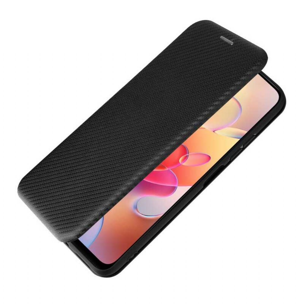 Bescherming Hoesje voor Xiaomi Redmi Note 10 5G / Poco M3 Pro 5G Folio-hoesje Gekleurde Koolstofvezel