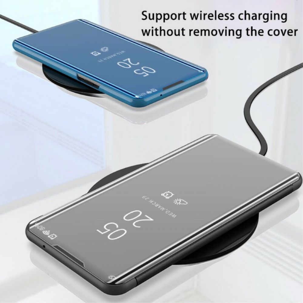 Bescherming Hoesje voor Xiaomi Redmi Note 10 5G / Poco M3 Pro 5G Spiegel