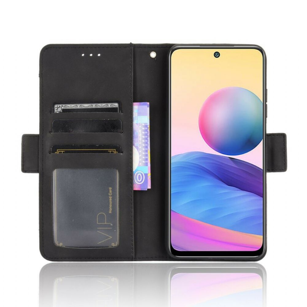 Folio-hoesje voor Xiaomi Redmi Note 10 5G / Poco M3 Pro 5G Meerdere Kaarten
