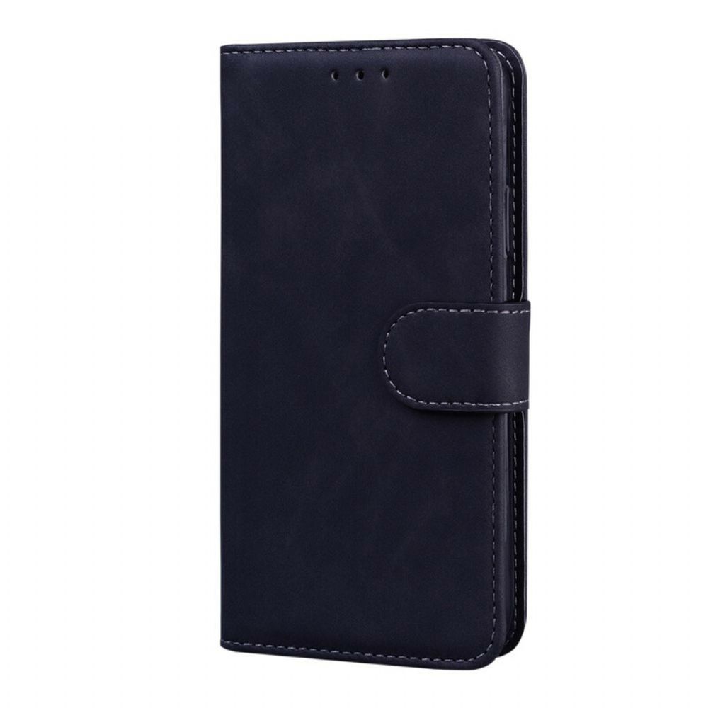 Folio-hoesje voor Xiaomi Redmi Note 10 5G / Poco M3 Pro 5G Vintage Naaien
