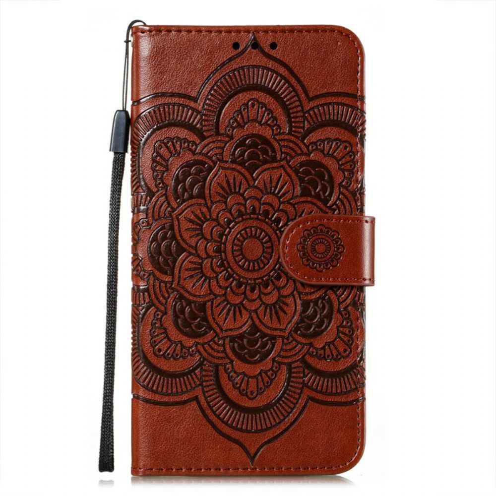 Folio-hoesje voor Xiaomi Redmi Note 10 5G / Poco M3 Pro 5G Volledige Mandala