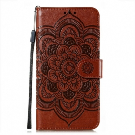 Folio-hoesje voor Xiaomi Redmi Note 10 5G / Poco M3 Pro 5G Volledige Mandala