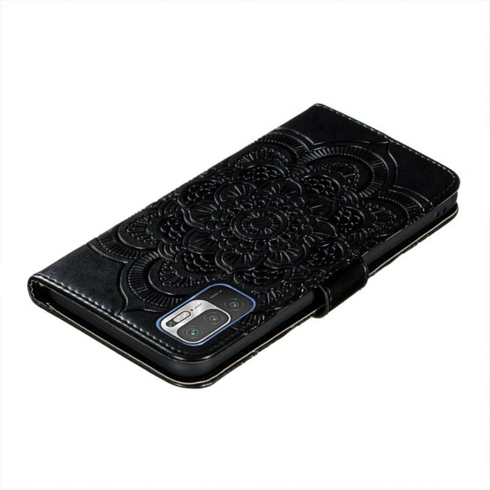 Folio-hoesje voor Xiaomi Redmi Note 10 5G / Poco M3 Pro 5G Volledige Mandala
