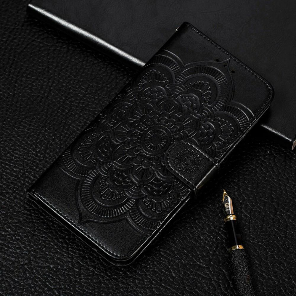 Folio-hoesje voor Xiaomi Redmi Note 10 5G / Poco M3 Pro 5G Volledige Mandala