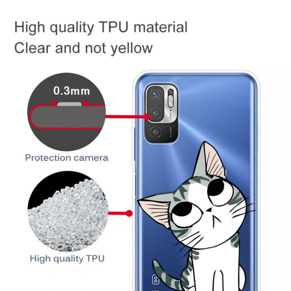 Hoesje voor Xiaomi Redmi Note 10 5G / Poco M3 Pro 5G Lieve Kat