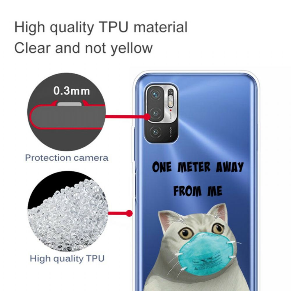 Hoesje voor Xiaomi Redmi Note 10 5G / Poco M3 Pro 5G Vergeet Je Masker Niet