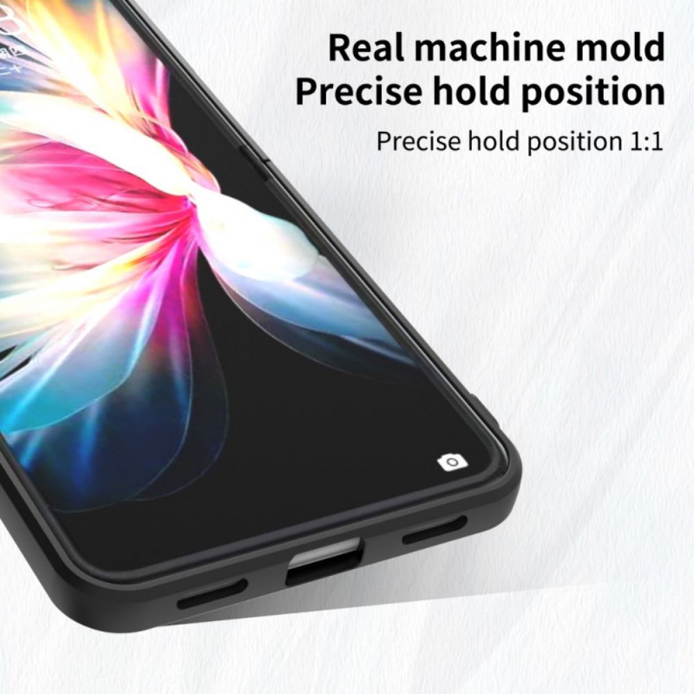 Hoesje voor Huawei P50 Pocket Mate Met Ring-support