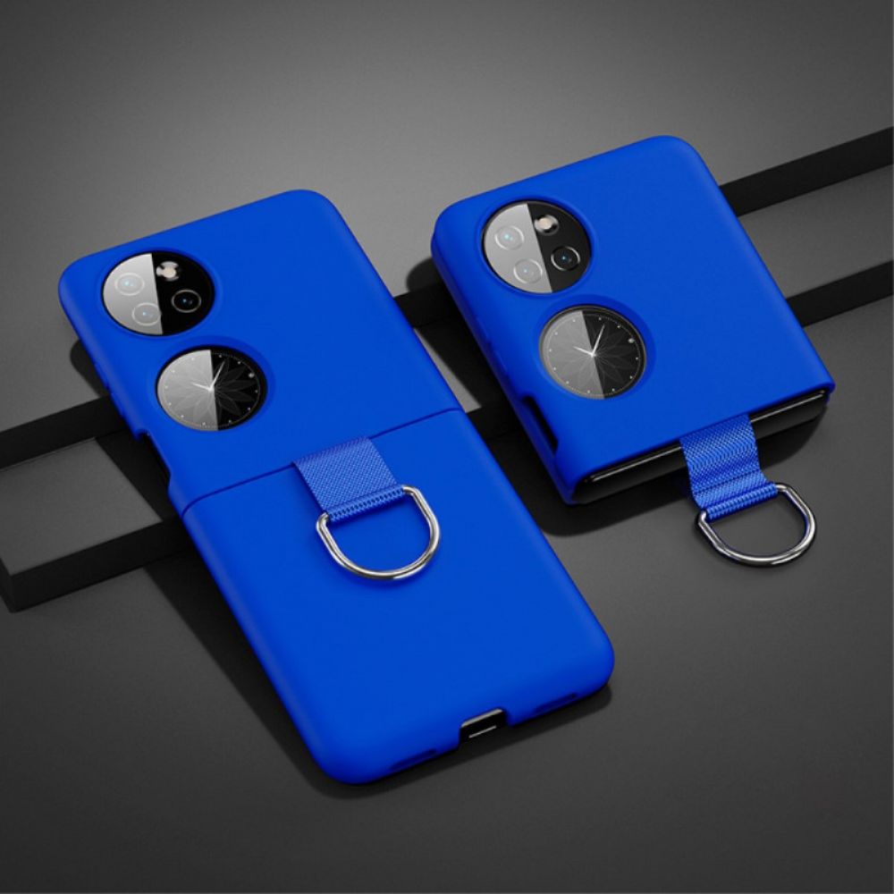 Hoesje voor Huawei P50 Pocket Metalen Ring