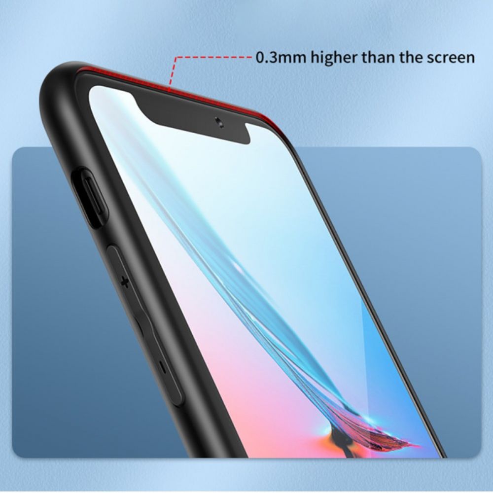 Case Hoesje Poco C85 Telefoonhoesje Bloemenpatroon Van Gehard Glas